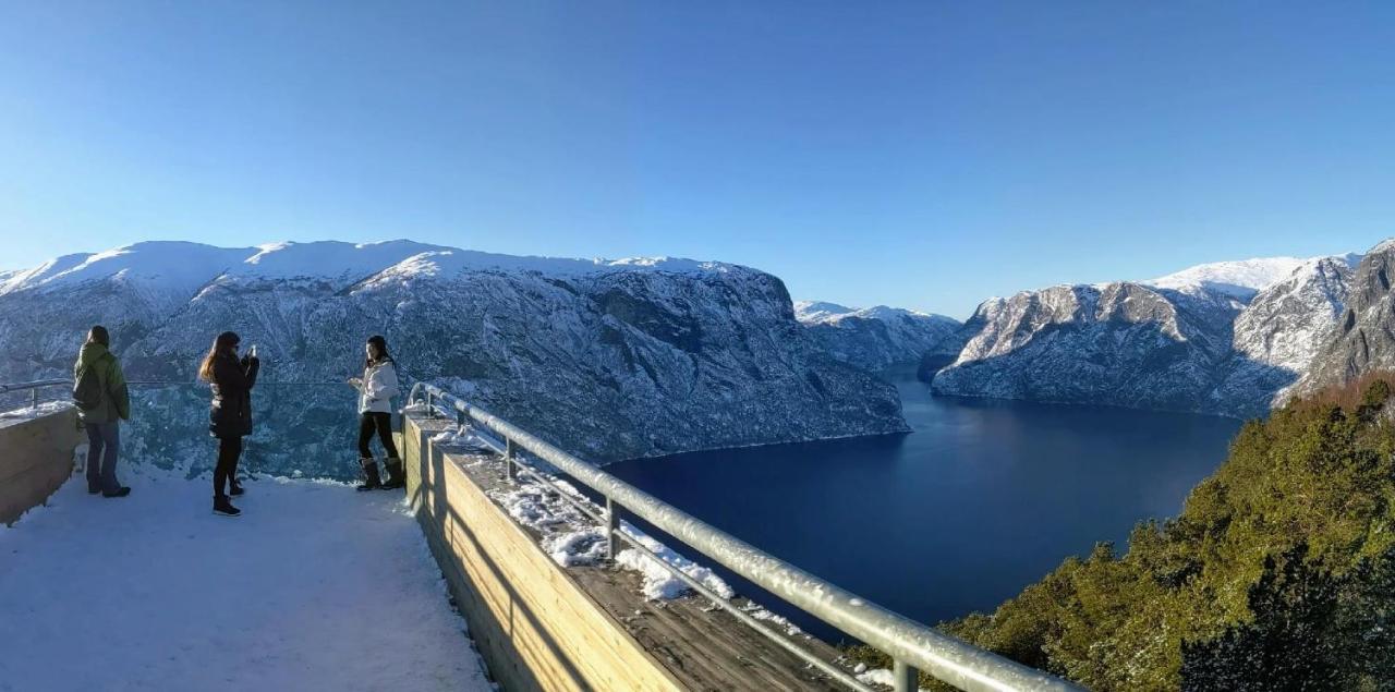 Two Bedroom Apartment In Beautiful Flam Valley Flåm Exterior foto
